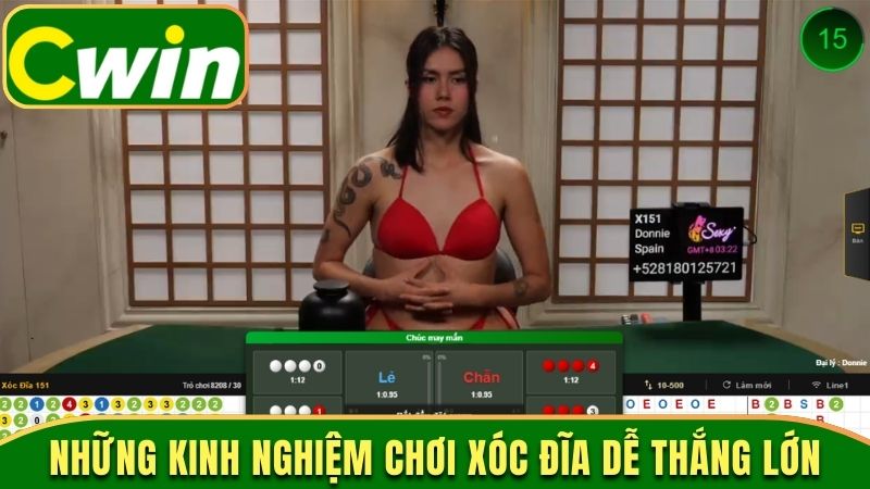 Những kinh nghiệm chơi xóc đĩa dễ thắng lớn